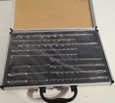 Hammerbohrsatz mit Koffer - 12 Teilig für Stein. Beton. Ziegel