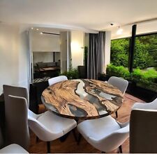 Klare Epoxidharz Runde