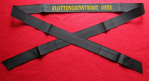 Mützenband,FLOTTENDIENSTBOOT