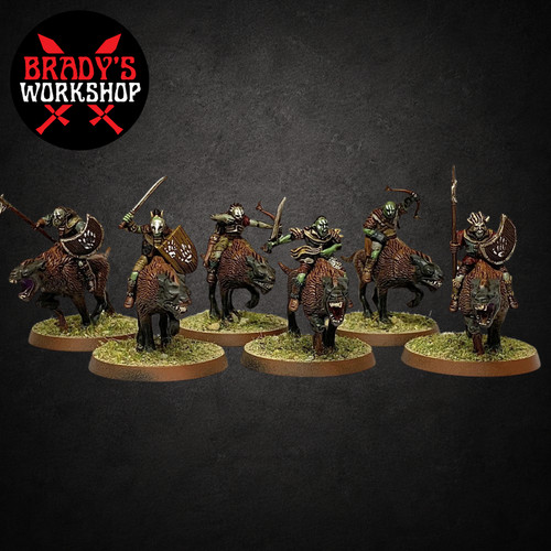 Isengard warg riders - riders, herr