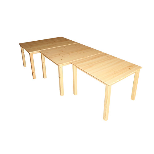 Esstisch aus bio kiefer - aus,