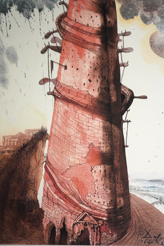 Salvador dali lithographie - salvador,