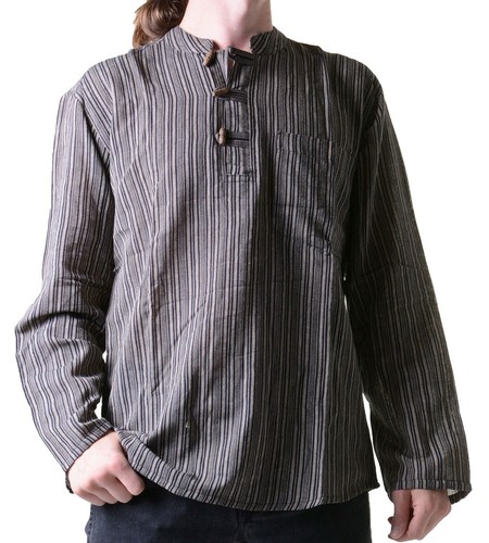 Fischerhemd kurtha gestreift - fischerhemd,