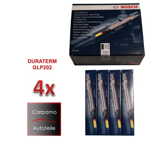 Bosch glühkerzen duraterm - 4x,