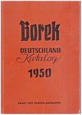 Briefmarkenkatalog Borek 1950