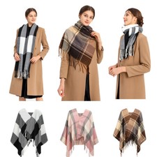 Damen Schals Winter lang weich