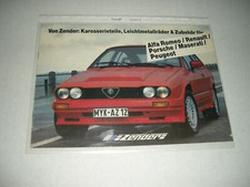 ALFA ROMEO BROCHURE "ALFA GTV