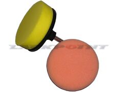 1x 75mm 3M Roloc Stützteller + Schaumstoffträger + Polierpad Autolack Lackpoint