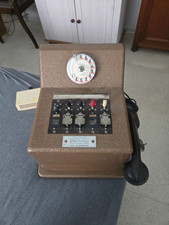 Wandtelefon Mitte 20. Jahrhundert französisch Rarität Antik alt Telefon