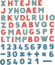 - 72 magnetische Buchstaben