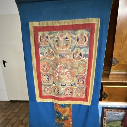 Thangka stoffmalerei auf - stoffmalerei,