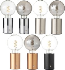 LED Eddison Lampe Akku Design