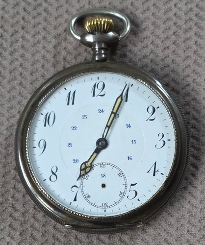 Antike silber taschenuhr - antike,