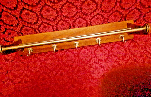 Wand garderobe mit hutablage - wand,