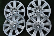 4x Original VW Tiguan 5N Sharan II 7N Radblenden  5N0601147  Radkappen 16 Zoll