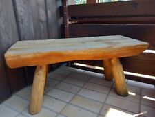 holzbank massiv garten