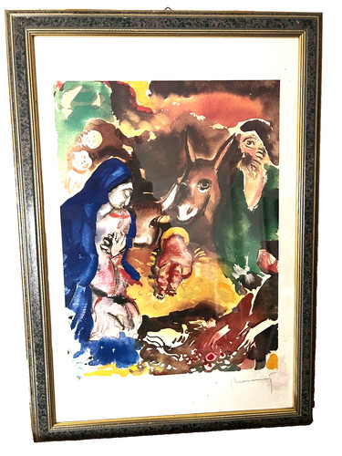 Große moderne lithographie - große,