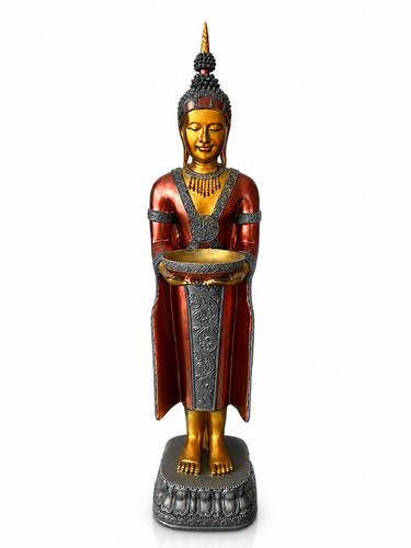 Buddha figur mit - figur, halter
