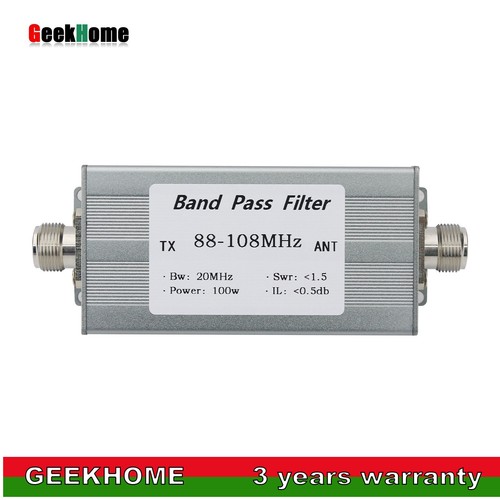 Bpf 108mhz 100w - 100w, band