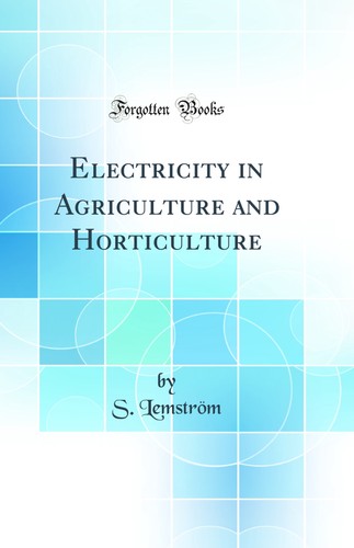Electricity agriculture and - agriculture,