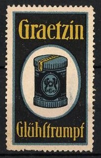 Reklamemarke graetzin - reklamemarke,