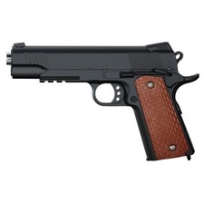 Softair Pistole Voll Metall Rayline RV13 1:1, 22,5cm, 430g, Kal. 6mm, Schwarz