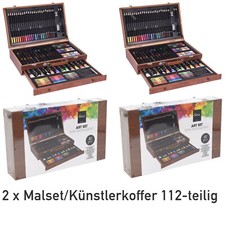 2 x Künstlerkoffer Malkoffer