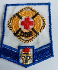 DDR Emblem Abzeichen Stoffaufnäher Patch DRK Junger Rettungsschwimmer
