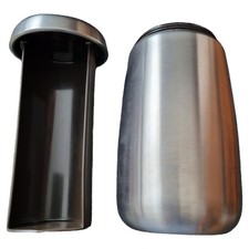 Tchibo Kaffeedose Edelstahl Silber Modern DESIGN by CONRAN H18cm B9cm