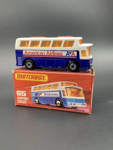 Matchbox airport coach 65 - matchbox,