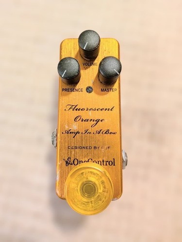 One control fluorescent orange - one,