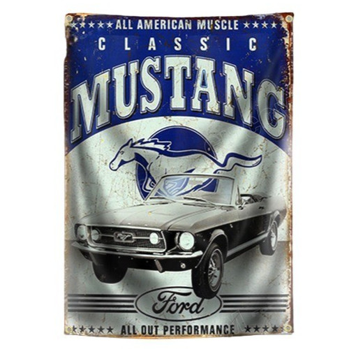 Ford mustang flagge fahne - ford,