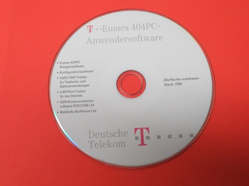 Telekom anwendersoftware - cd,