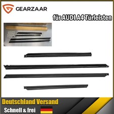 4x Türleisten für Audi A4 8D2, B5 Leisten Schweller Seiten + Clips Satz