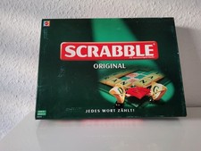 SCRABBLE Original + Mattel Spiel  2003 + komplett+Topspiel+mit Anleitung+