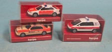 Herpa 1:87 3x Notarztwagen 044004+043168+043892 /TOP+OVP