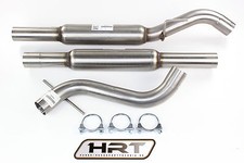 Powersprint Edelstahl Auspuffanlage VW Golf 3 70mm 16V Turbo 8V Turbo VR6 Turbo