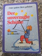 DER unverzagte SCHÜTZE - Unter gutem STERN, kleines Sternzeichen-Buch 11x8cm