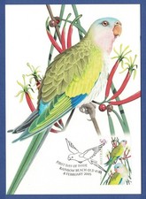 Maximumkarte Australien 2005, Papagei, Prinzessinnen-Sittich
