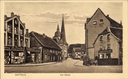 Datteln ruhrgebiet am - ak,