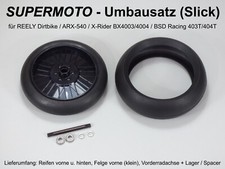 Supermoto set slick reifen - slick,