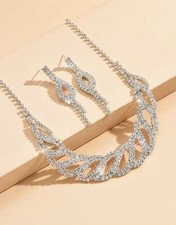 Brautschmuck  Collier Und