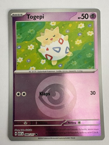 Pokémon tcg togepi - pokémon, holo