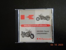 Werkstatthandbuch Kawasaki VN2000 Classic VN 2000 Reparaturanleitung auf  CD