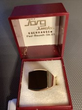 Herrenring Siegelring. 333,  Siehe Bilder.