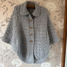 Handgestrickt Gr. XL Wollmix