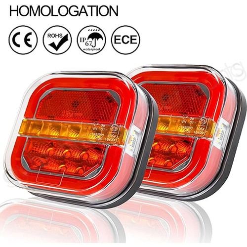 2x12v led anhänger - 26,