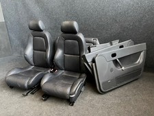 LEDER Sportsitze Ausstattung Audi TT 8N Sitze Lederausstattung schwarz