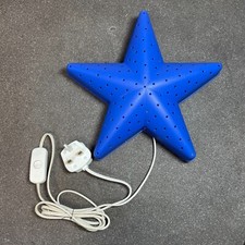 Ikea Smila Stjarna blau Stern Wand Nachtlicht Lampe - Kinderzimmer/Kinderzimmer