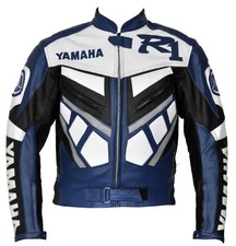 R1 Motorrad Lederjacke Herren